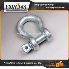 G209 G210 G2130 G2150 US type high tensile forged shackle, commercial bow shackle